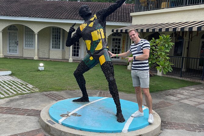 3 Hours Private Highlights Tour & Shopping in Montego Bay Jamaica - Stop 3: Usain Bolt’s Tracks and Records for the statue photo and record-spot vibe
