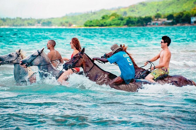 4 Activities Combo Boat Tour with ATV Montego Bay - Horseback riding into the sea: the most memorable switch-up