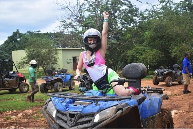 4 Activities Combo Boat Tour with ATV Montego Bay - Catamaran boat time: the party part, usually with sunset