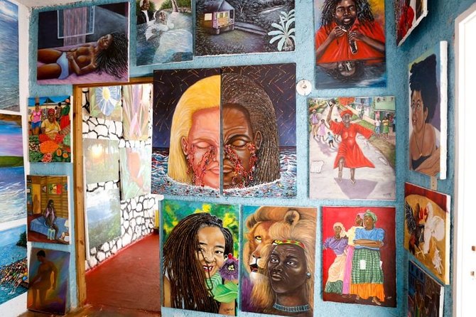 Ahhh Ras Natango Gallery and Garden Private Transfer - A Hilltop Garden Above Montego Bay, Where Time Slows Down