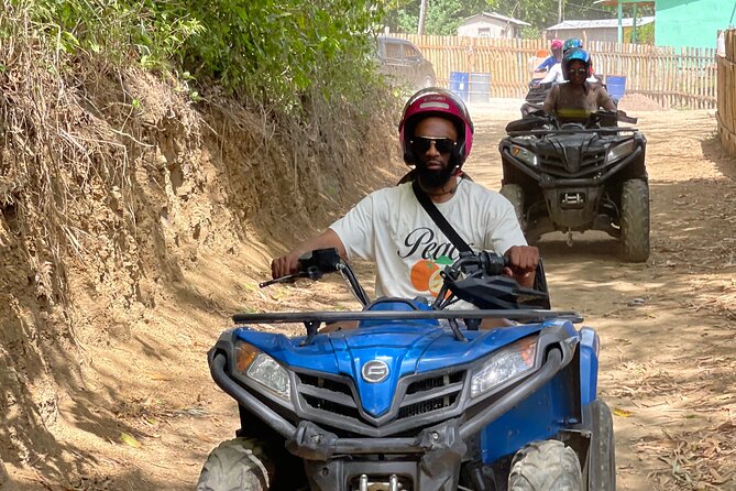 ATV and Bamboo Rafting With limestone foot massage and transport - Bamboo Rafting on the River: Calm Time After the ATV Energy