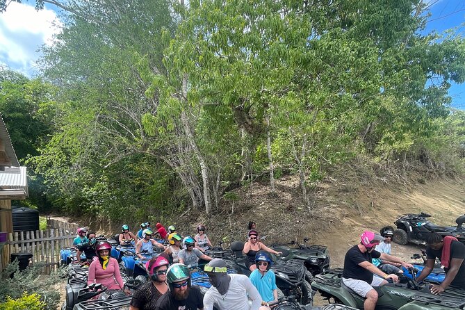 ATV and Zipline Combo from Montego Bay with Transportation - Zipline over the canopy: the view is the payoff, safety is the job
