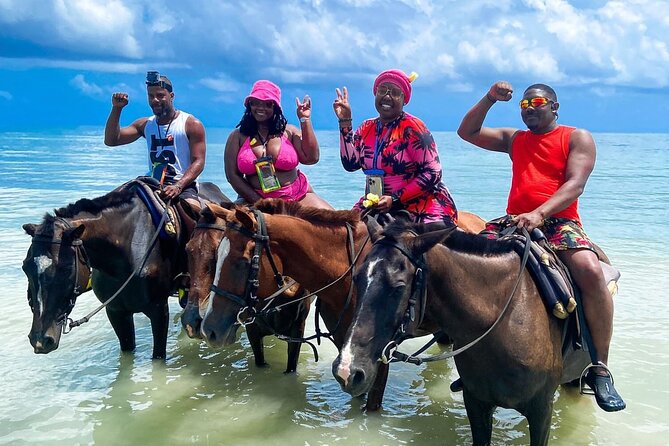 ATV, Bamboo Rafting , Horseback Ride & Blue Hole Falls Ocho Rios - White River Calypso Bamboo Rafting: Start Calm, See Clear Water