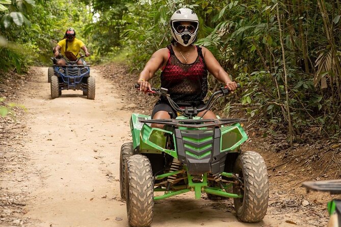 ATV, Bamboo Rafting, Horseback Ride Guided Tour from Montego Bay - Montego Bay Pickup, Air-Conditioned Van, and the Ocho Rios Transfer