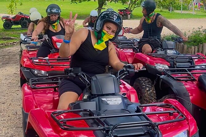 ATV , Bamboo Rafting & Horseback Riding tour from Montego bay - Stop 1: White River bamboo rafting for calm scenery and nature learning
