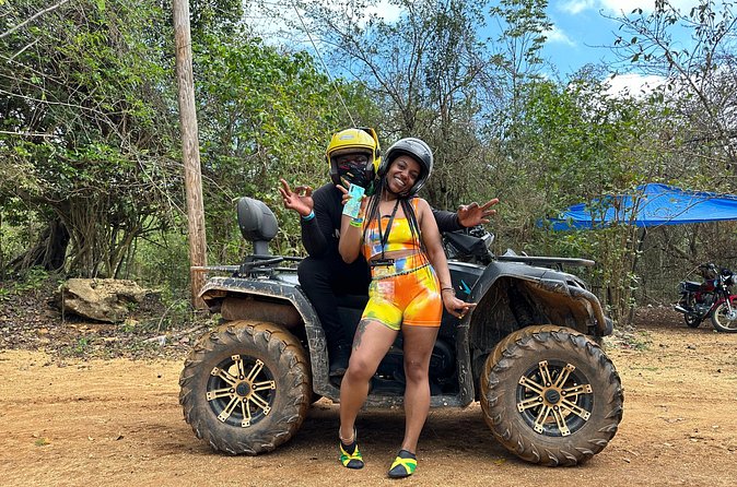ATV Quad Biking and Bamboo Rafting with limestone foot massage. - Coconut, sugar cane, and the snack-and-sip culture