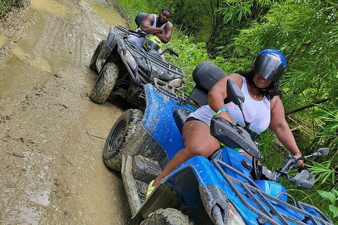 ATV Riding in Rainforest & Ricks Cafe from Montego Bay - Montego Bay Pickup to Safari ATV, Minus the Taxi Hassle