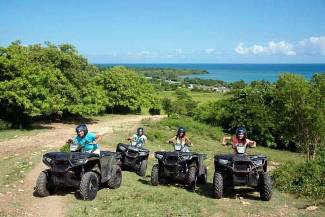 ATV, Zipline, Horseback, Bamboo Rafting & Catamaran Boat Jamaica - Catamaran Party Cruise and Optional Snorkel: Music, Water Time, and Colorful Sea Stops