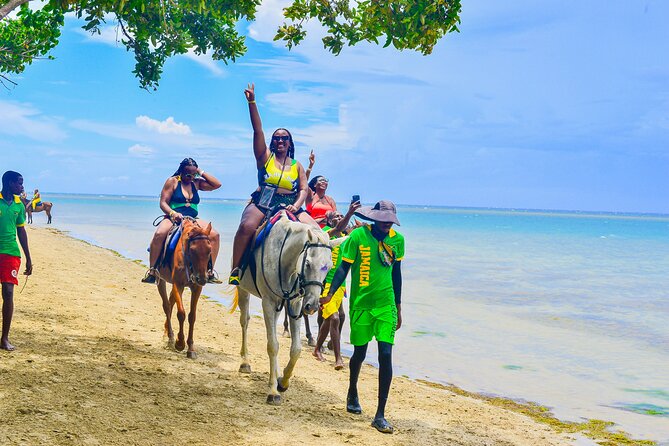 Bamboo Rafting and Horseback Riding Tour Montego Bay Jamaica - Bamboo Rafting Meets Beach Horseback in Montego Bay