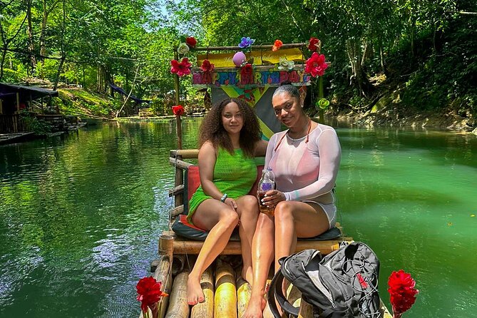 Bamboo Rafting and Limestone Massage at Lethe River Montego Bay - On the raft: what the Lethe River experience feels like