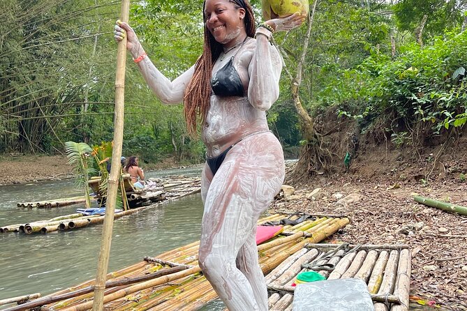 Bamboo Rafting and Rick Cafe Negril Private Tour - Limestone foot massage and fresh coconut, the good and the rules