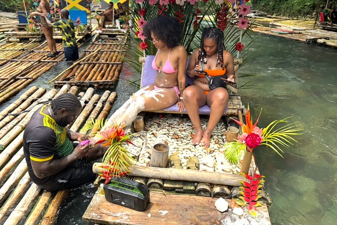 Bamboo Rafting, Catamaran Party Cruise and Snorkeling in Jamaica - Limestone foot massage: included recovery time that people actually rave about