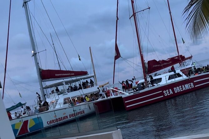 Bamboo Rafting, Catamaran Party Cruise and Snorkeling in Jamaica - Transportation, start time, and group size (2:00 pm with up to 50 people)