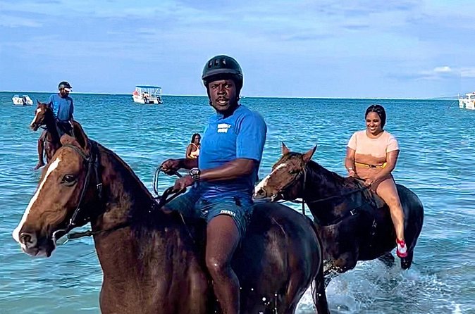 Bamboo Rafting, Dunns River , Zipline And Horseback Ride Combo - Dunns River Falls: zip-lines, suspended bridges, and the 600-foot climb option