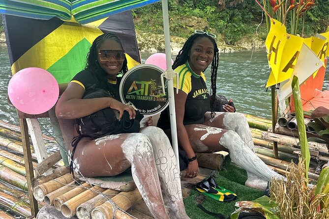 Bamboo Rafting Experience - foot massage - The Food and Drink Reality Check (Plus Red Stripe for Adults)