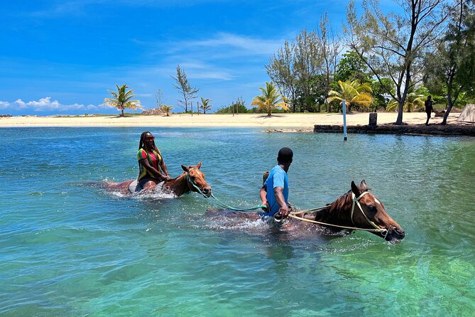 Bamboo Rafting & Horseback Ride n Swim Guided Tour In Montego Bay - Getting there smoothly: pickup, transport, and WiFi on board