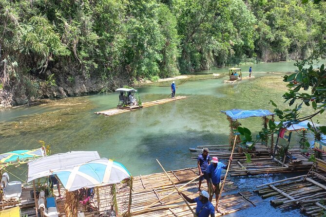 Bamboo Rafting in Ocho Rios - Meet at Ocho Rios Jerk Center, then settle in fast