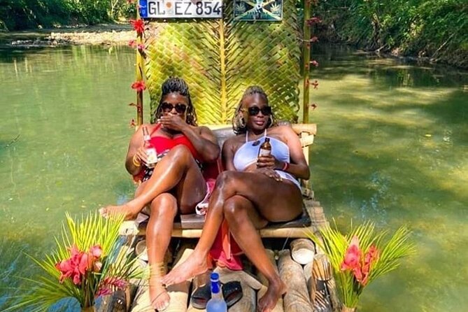 Bamboo Rafting, Limestone Foot Massage, Parasailing Private Tour - Private tour comfort: pickup, air-conditioned transport, and no other participants