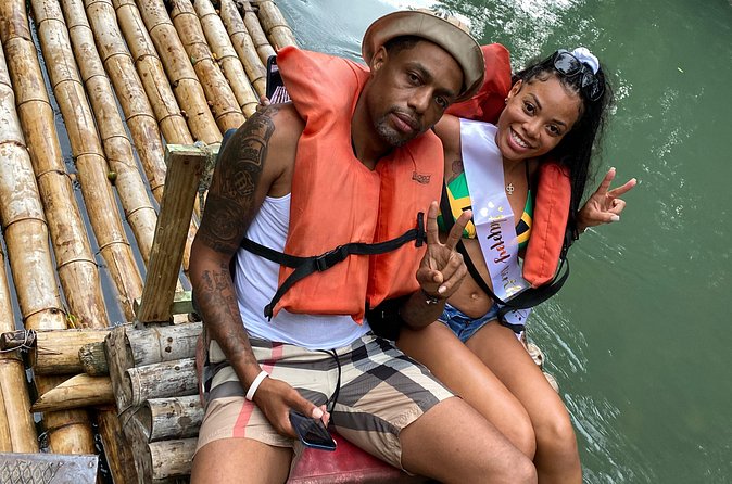Bamboo Rafting Montego Bay - The Massage Point: Limestone Massage Option and Fresh Coconut