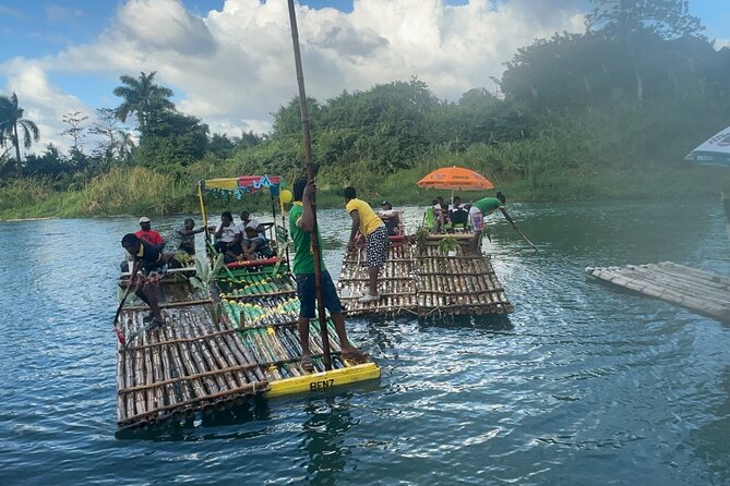 Bamboo rafting on the great river -Transportation only - River Drinks When Available: Coconut Water or Sugar Cane