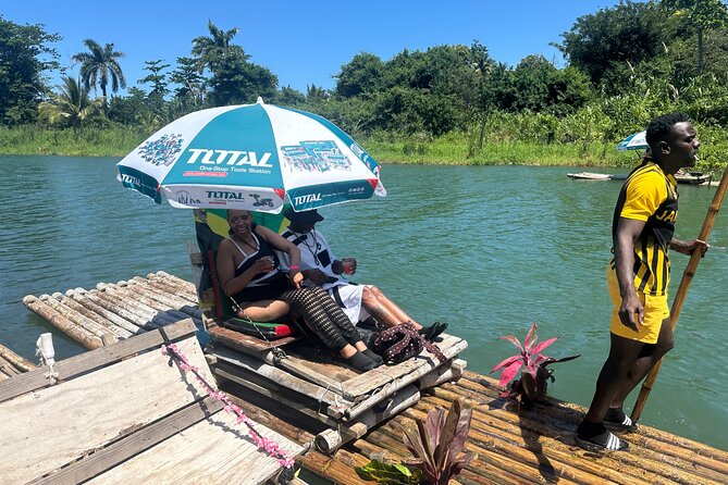 Bamboo rafting on the great river -Transportation only - Guides, Energy, and Safety Without the Rush