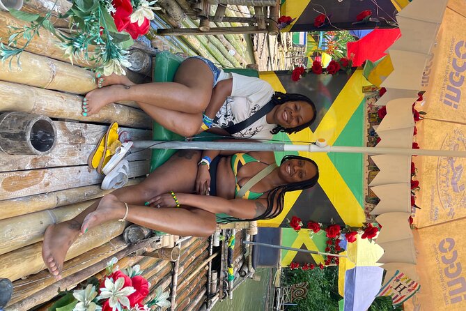 Bamboo Rafting w/ Limestone Massage Montego Bay Jamaica - Montego Bay Pickup, Mobile Ticket, and Timing Reality