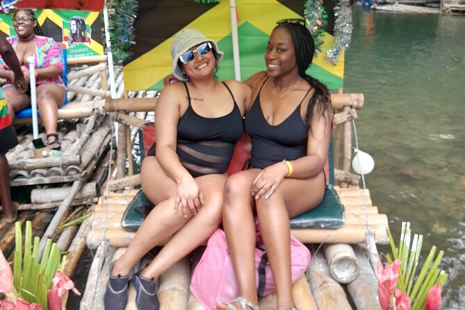 Bamboo rafting with Limestone Foot Massage free rum taste - The limestone foot massage: why I’d do this part again