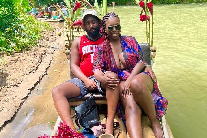 Bamboo Rafting with Limestone Massage from Montego Bay - Food and Drinks on the Water: Coconut, Rum Punch, Jerk Chicken, and Oxtail