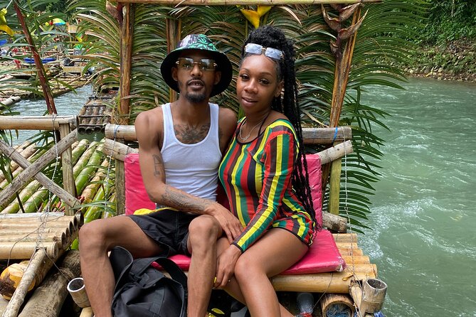Bamboo River Rafting Experience with Limestone Foot Massage - Montego Bay pickup: air-conditioned comfort and Beanz-style local color