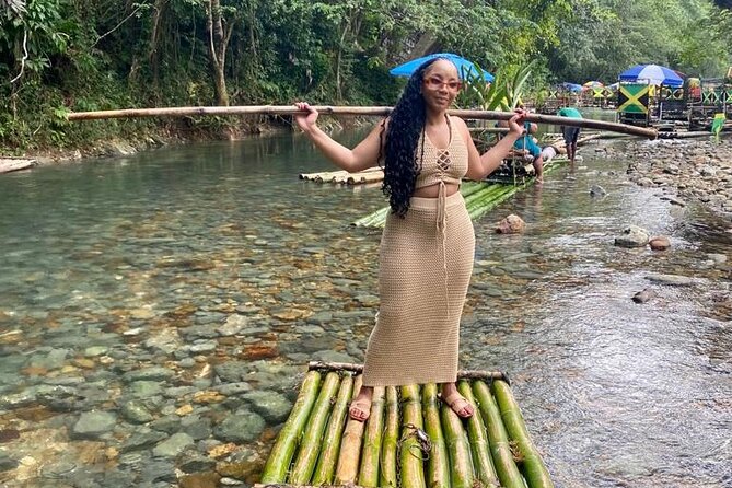 Bamboo River Rafting & horse back riding in Montego Bay - Limestone massage after the raft: Optional comfort that can be the best part