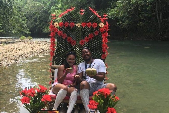 Bamboo River Rafting Limestone Foot Massage in Montego Bay Ja. - Getting there from Montego Bay: the value of a real pickup