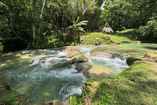 Benta River & Falls Private Tour From Montego Bay - Seven waterfalls, bamboo shade, and eco-friendly steps
