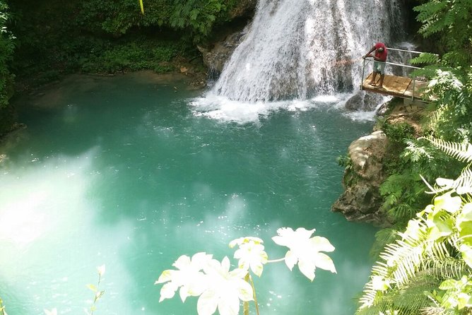 Blue Hole Adventure from Falmouth - Blue Hole limestone sinkhole: the big attraction and its thrill level