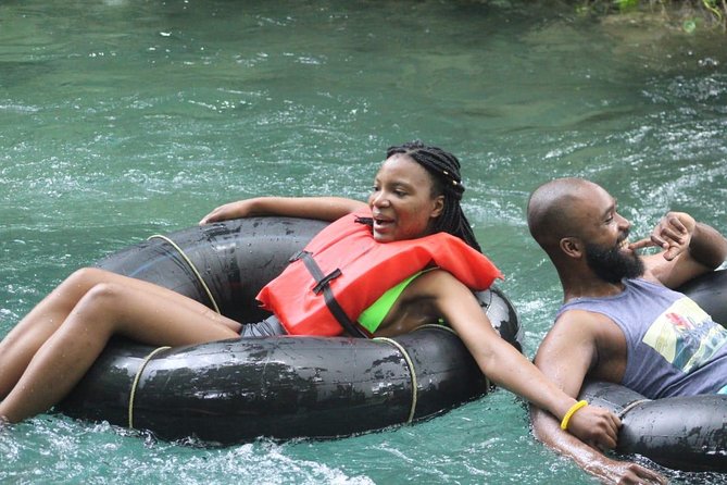 Blue Hole Adventurous and Relaxing River Tubing water Activities in Ocho Rios - A half-day mix of cliff thrills and slow river time