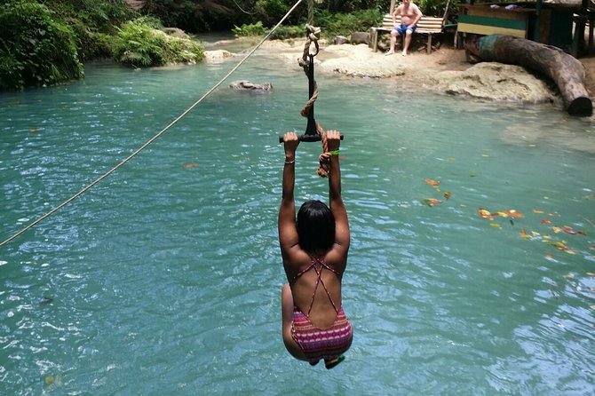Blue Hole and Dunn's River Falls from Montego Bay - Scotchies Lunch Stop: Jerk Chicken and Local Food at Your Pace