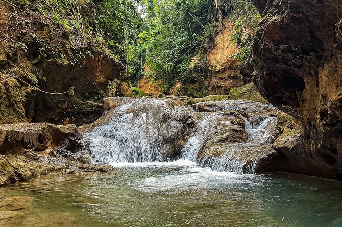 Blue Hole and Dunn's River Falls from Ocho Rios - Stop 2: Dunns River Falls, a guided 600-foot climb with an off-ramp