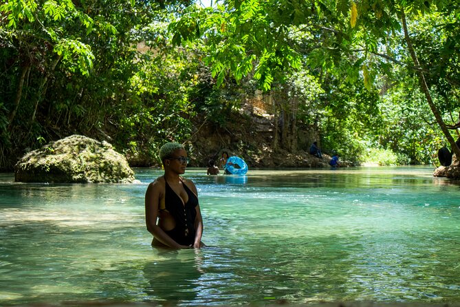 Blue Hole and Dunn’s River Falls Tour with Lunch and Cocktails at Reggae Hill - Dunn’s River Falls Climb: Water Shoes, Guide Help, and the Best Pace