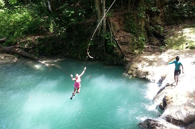 Blue Hole and Dunns River Falls from Falmouth - Getting the Most From a Water-and-Views Day