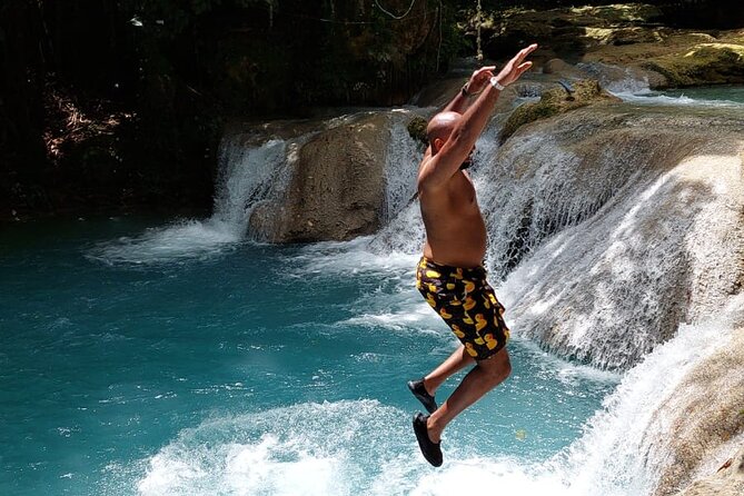 Blue Hole and Dunns River Falls the Number One Rated Excursions - Montego Bay Pickup, Then Straight to the Fun