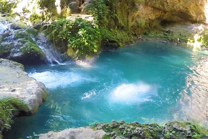 Blue Hole And Horseback riding - A half-day that pairs big waterfalls with Blue Hole fun
