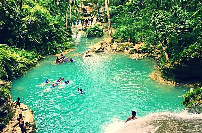 Blue Hole and Horseback Riding and Shopping - Authentic Jamaican dishes and where shopping fits in
