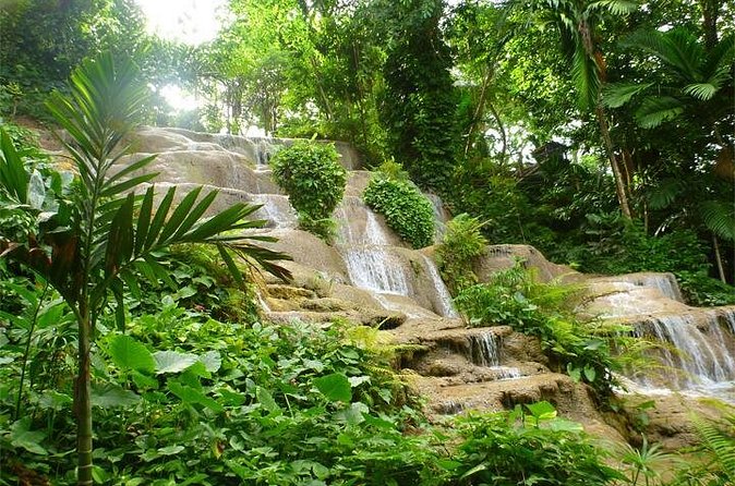 Blue Hole And Konoko Falls Combo Tour From Ocho Rios & Runaway Bay! - Stop 2 Drawbacks: Stairs, Wet Surfaces, and Picture Timing