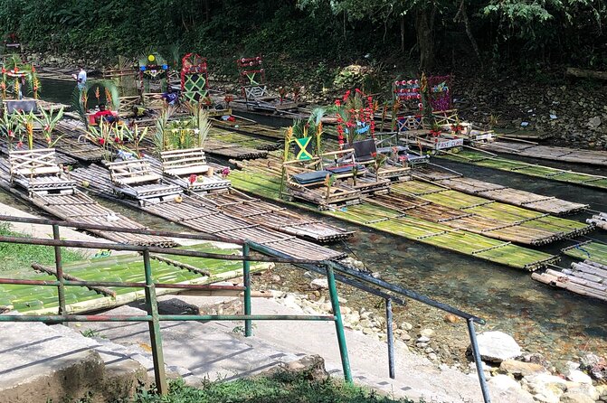 Blue Hole and River Rafting in Ocho Rios - Waterfall climb, dancing, and shopping, built into the same half day