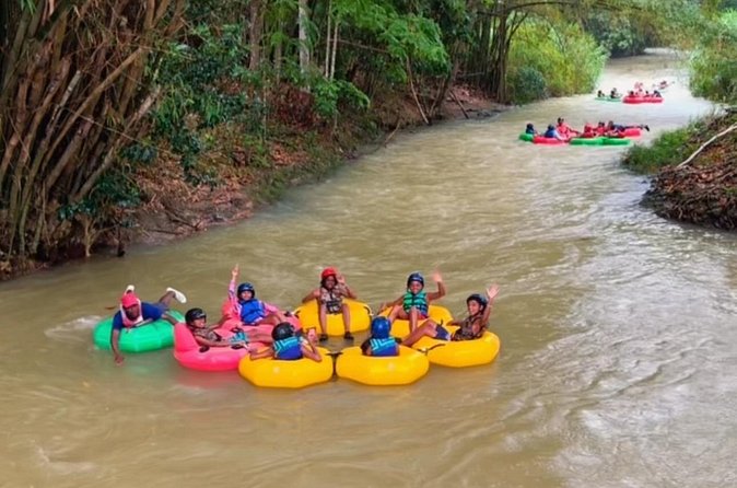 Blue Hole And River Rapids Adventure - Blue Hole: Spring-Fed Waterfall Swimming, Climbing, And Cave Time
