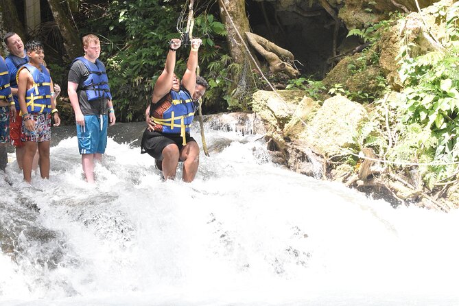 Blue Hole and River Tubing Combo from Falmouth - Blue Hole in Ocho Rios, 90 minutes of swim time, waterfalls, and caves