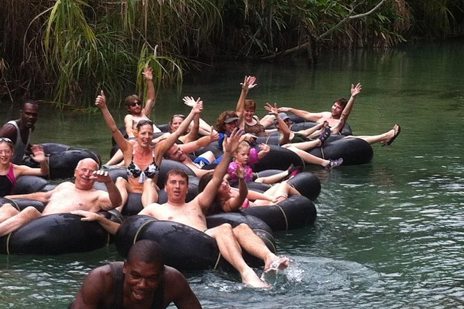 Blue Hole and River Tubing Combo Tour from Ocho Rios - Blue Hole waterfalls: jumps, climbing, and the guide’s role