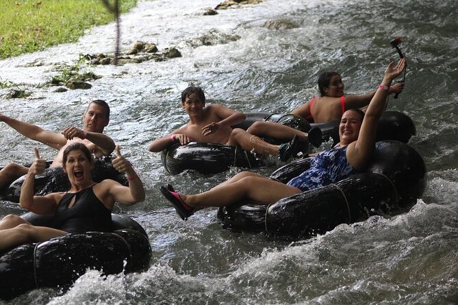 Blue Hole and River Tubing Combo Tour from Ocho Rios - White River tubing: a lazier kind of fun with reggae vibes