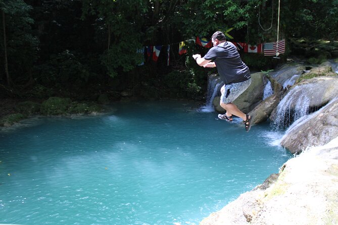 Blue Hole and River Tubing From Ocho Rios Includes Entry Fees - Blue Hole: rope swing, caves, and life-guarded fun