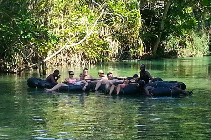 Blue Hole and River Tubing Tour from Falmouth - White River tubing: 1 hour of easy adventure