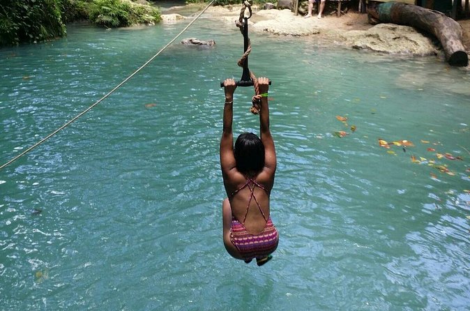 Blue Hole and River Tubing Tour from Falmouth - Fitness level: what strong means for this day